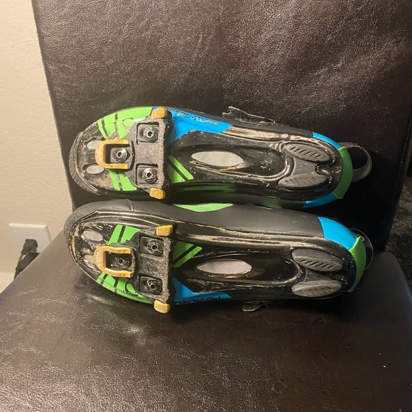 Pearl Izumi Interfag Men's Neon Lime Black Cycling Cleats Size 43/10US - Picture 12 of 12